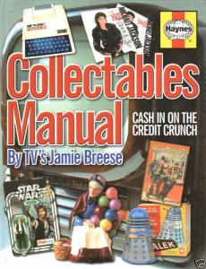 Collectables Manual, by Jamie Breese, New, HB      4;9