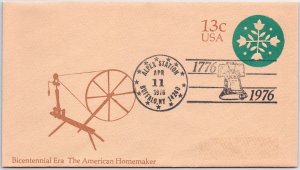 U.S. SPECIAL EVENT POSTMARK COVER BICENTENNIAL ALPEX STATION AT BUFFALO NY 1976