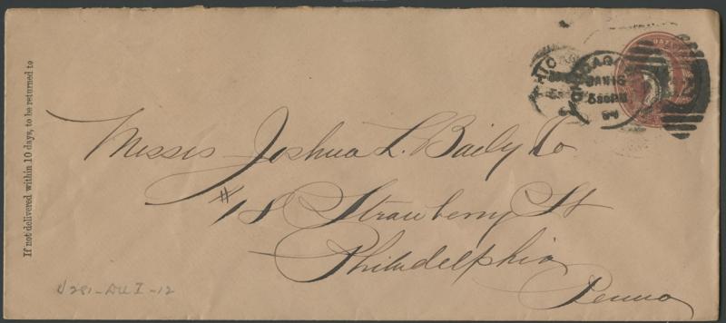 United States, Illinois, Postal Stationery