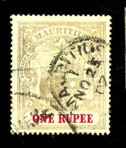 Mauritius #136 Used F-VF  Cat $65