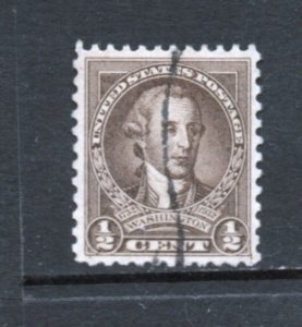 Scott # 704 used single