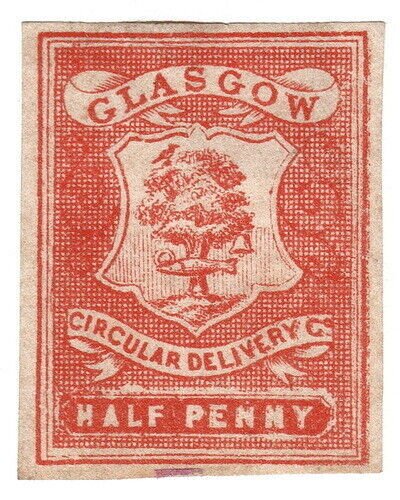 (I.B) Cinderella Collection : Circular Delivery Company ½d (Glasgow) 