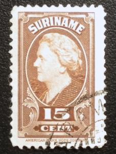 SURINAME DUTCH GUIANA 1945 STAMP. SCOTT # 194. USED.