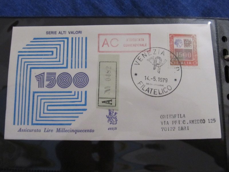 1979 Italy FDC LR121F66-