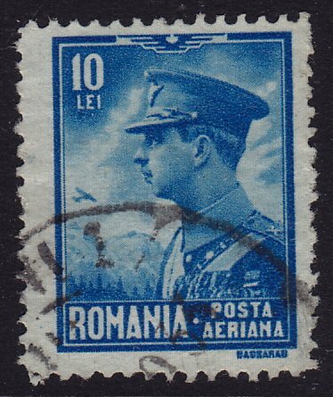 Romania - 1930 - Scott #C16 - used - King Carol II