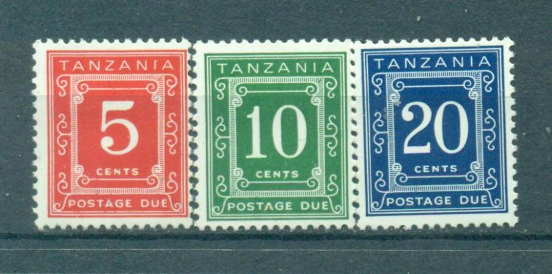 Tanzania sc# J1-6 mh cat value $5.00