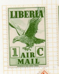 Liberia 1938 Air Issue Fine Mint Hinged 1c. NW-174558