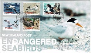 New Zealand 2014 Endangered Seabirds FDC