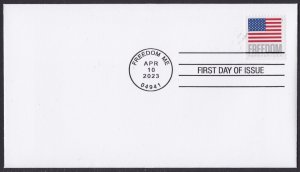 US 5790 Old Glory Freedom (from APU booklet of 20) CDS FDC 2023