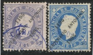 Mozambique #39-40 Used Single