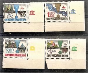 Czechoslovakia 2245-49 MNH 1979 UNESCO Issue