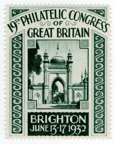 (I.B) Cinderella : 19th Philatelic Congress (Brighton 1932)