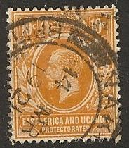  East Africa Uganda Protectorates used SC 43