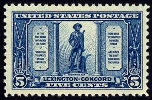 Scott #619 Mint, OG, NH, Dealer Graded XF