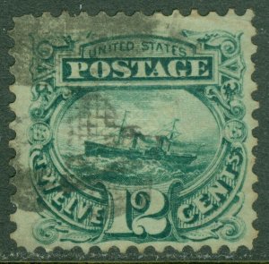 EDW1949SELL : USA 1869 Scott #117 Fine, Used. Catalog $140.00.