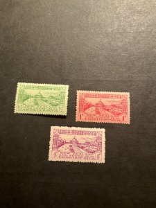 Stamps New Zealand Scott #179-81 hinged