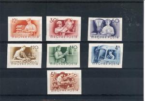 Hungary, 1118/1134 (7v), Various Designs Imperf Sgls,**MNH**