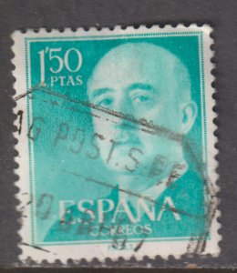 Spain 827 General Francisco Franco 1956