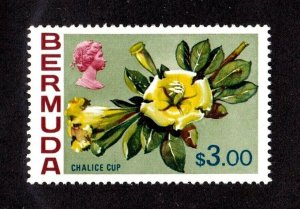 Bermuda stamp #328, MNH OG,  Topical, Flowers