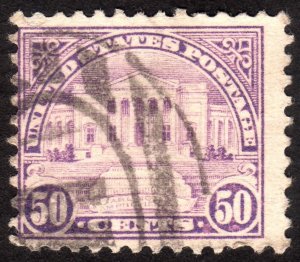 1922, US 50c, Arlington Amphitheater, Used, Sc 570,