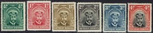 SOUTHERN RHODESIA 1924 KGV ADMIRAL ½D - 4D