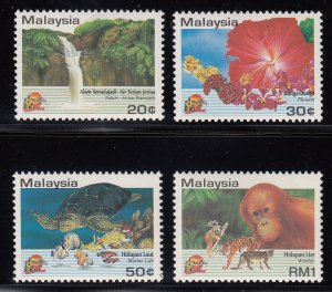 Malaysia Scott #495-498 MNH