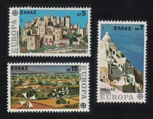 Greece Landscapes Europa 3v 1977 MNH SG#1365-1367 MI#1263-1265