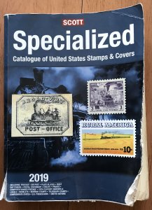 Used Scott 2019 Specialized Catalogue of US Stamps & Covers See Photos