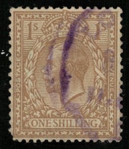 King George V, ONE SHILLING, 1912-1913, YT #197 (T-6835)
