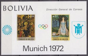 1972 Bolivia 839.41/B35b 1972 Olympic Games in Munchen 55,00 €