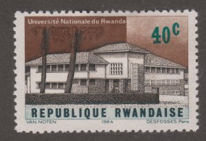 Rwanda 87 View of University 1965