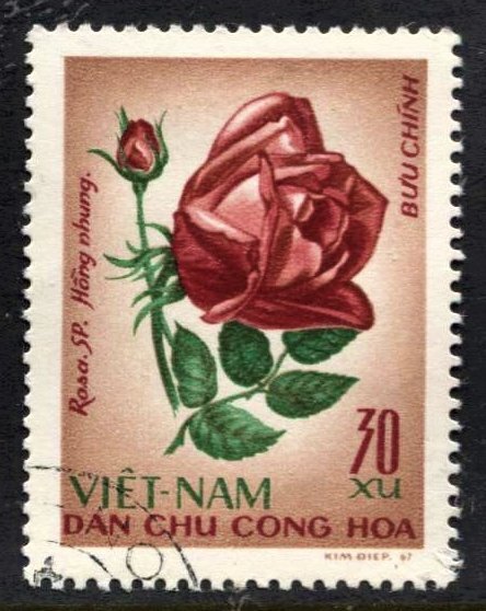 STAMP STATION PERTH North Vietnam #499 General Issue Used 1968