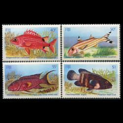 FIJI 1985 - Scott# 536-9 Fish Set of 4 NH