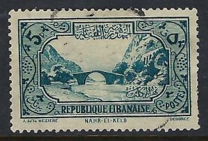 Lebanon 127 VFU BRIDGE O665-4