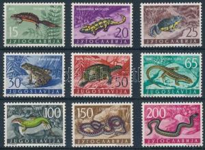 Yugoslavia stamp Animals (V) Reptiles set MNH 1962 Mi 1007-1015 WS200152