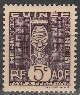 French Guinea  #J26 MNH  (K1480)