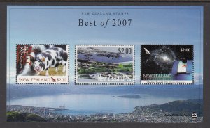 New Zealand 2114,2109,2142 Souvenir Sheet MNH VF