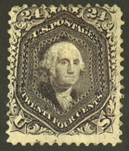 U.S. #70a USED WITH APS CERT