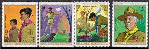 FUJEIRA Scouts Anniversary of World Scouting (1970) MNH