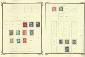 Netherlands Stamp Collection on 24 Scott Quad Pages, 1906-83 Semis, JFZ