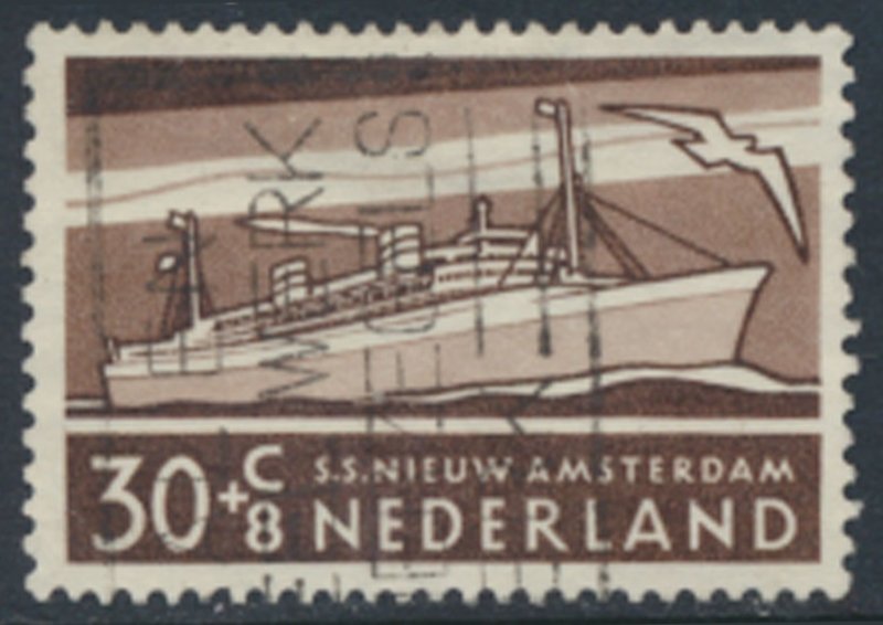 Netherlands SC#  B310    Used  Ships see details & scans