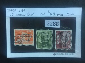 $1 World MNH Stamps (2288) Switzerland 60 - 01 see image for condition