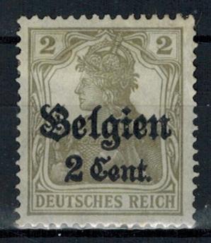 Belgium - German Occupation - Scott N10 MH