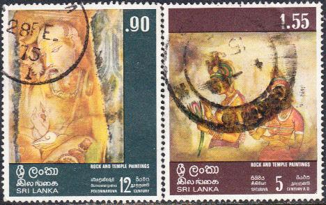 Sri Lanka #478-481 Used Set