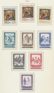 VATICAN - Scott 397-399 & 404-409 - MNH - 1964-1965