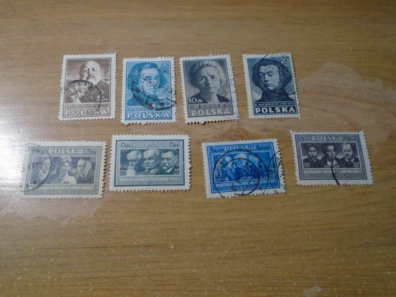 Poland  #  396-403  used