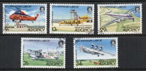 Alderney 1985 Airport 50th Anniv. FU