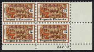 #1501 8c Transistors, Plate Block [34233 LR] Mint **ANY 5=FREE SHIPPING**