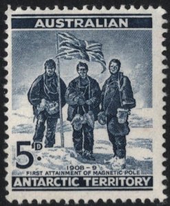 Australian Antarctic Territory SC#L6 5d Shackleton Expedition (1961) MH