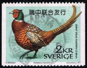 Sweden #2225 Pheasants; Used (0.60)